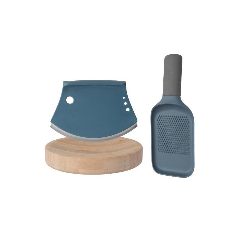 BergHOFF Leo 3Pc Kitchen Gadget Set, Herb Cutter, Ginger Grater