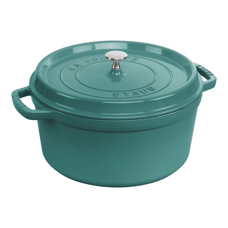 Dutch Oven Round 7 QT, Turquoise