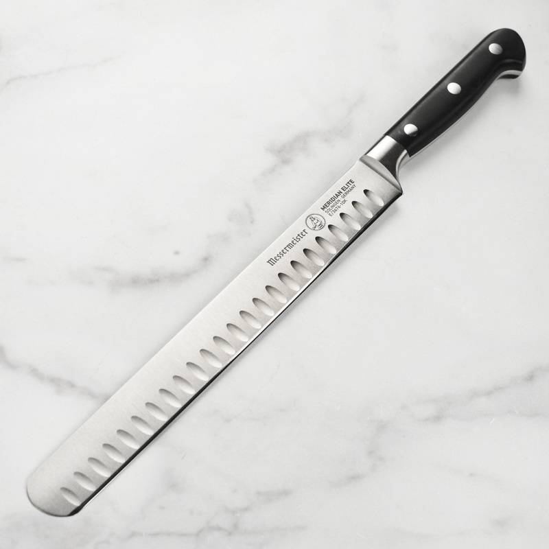 Messermeister Meridian Elite 10″ Hollow Edge Slicing Knife