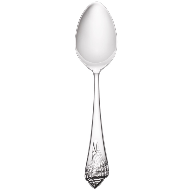 Reed & Barton RB125-001 Sea Shells 6 1/4″ 18/10 Stainless Steel Extra Heavy Weight Teaspoon – 12/Pack