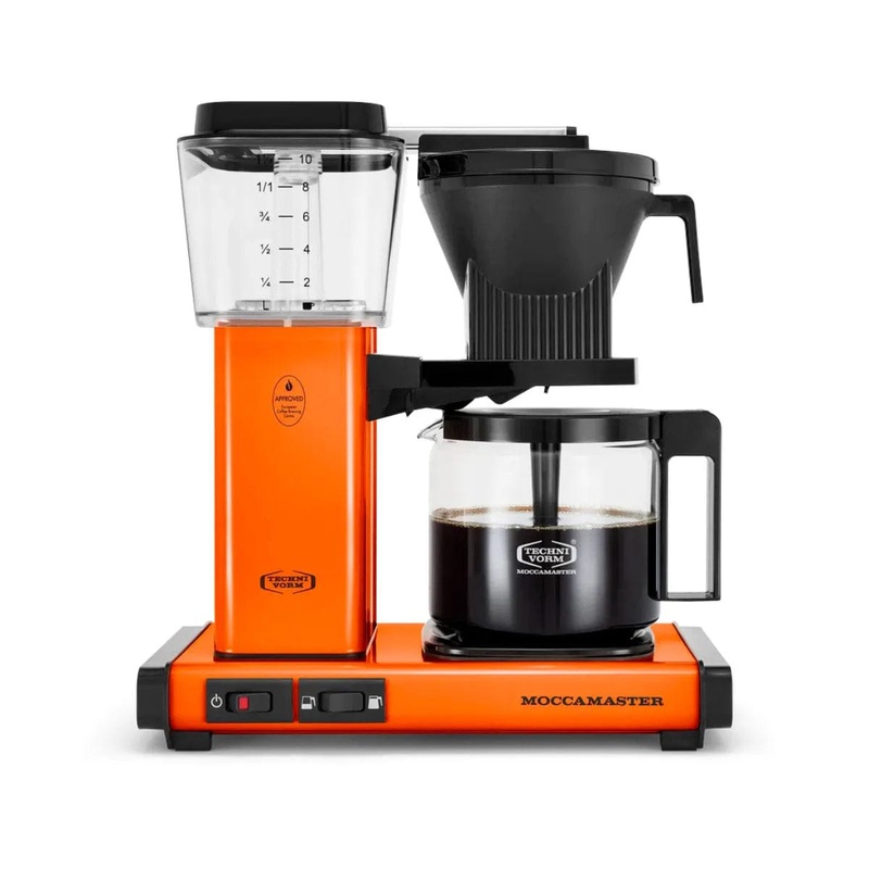 Technivorm Moccamaster KBGV Select Glass Carafe Brewer 53947 (Orange)