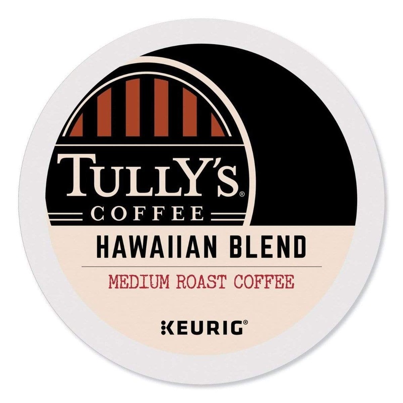 Tully’s Coffee Hawaiian Blend – K-Cup Coffee – 24 Count Box