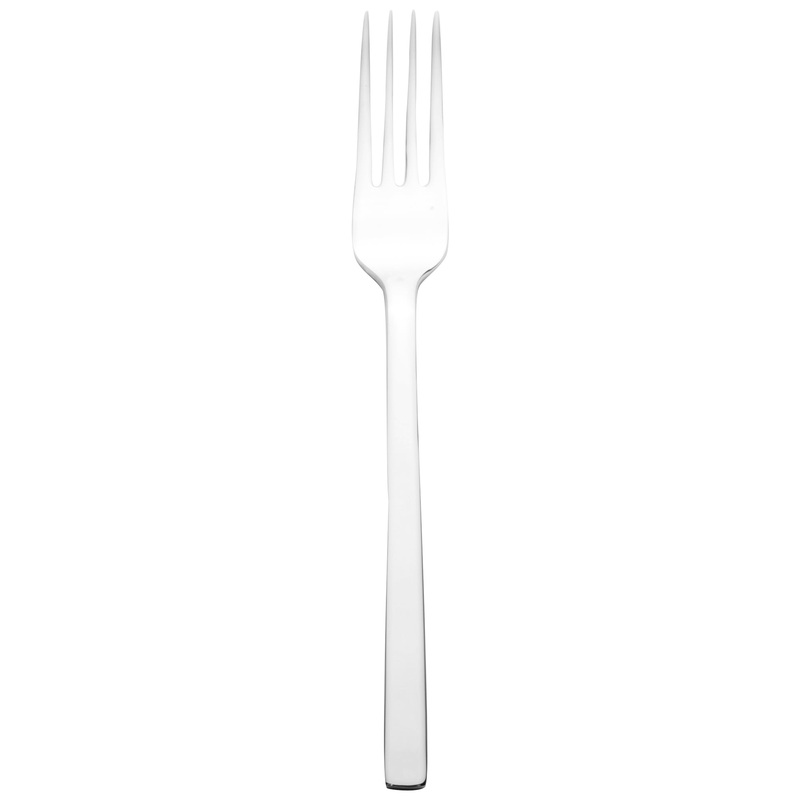 Walco 0905 Semi 7 3/8″ 18/10 Stainless Steel Extra Heavy Weight Dinner Fork – 12/Pack