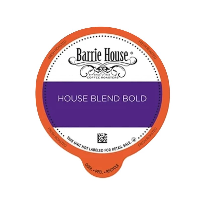 Barrie House House Blend Bold Single-Serve Coffee Pods (Case of 96)