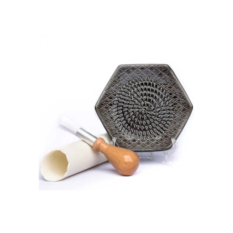 Ceramic Grater Set (3 Piece Set) – Charcoal