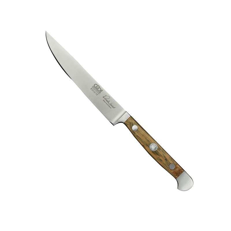 Gde Alpha Barrel Oak Series – 4 1/2 ” Steak Knife