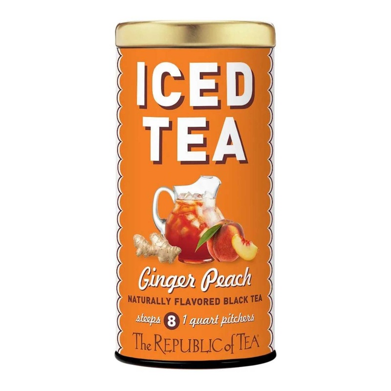 Ginger Peach Black Iced Tea