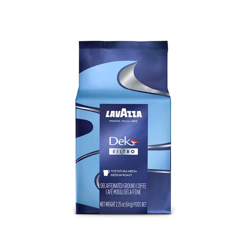 Lavazza DEK Filtro Decaffeinato Fraction Packs (Bulk 30ct – 64g / 2.25oz)