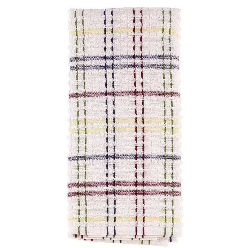 Ritz Royale Collection Check Kitchen Towel – Paprika