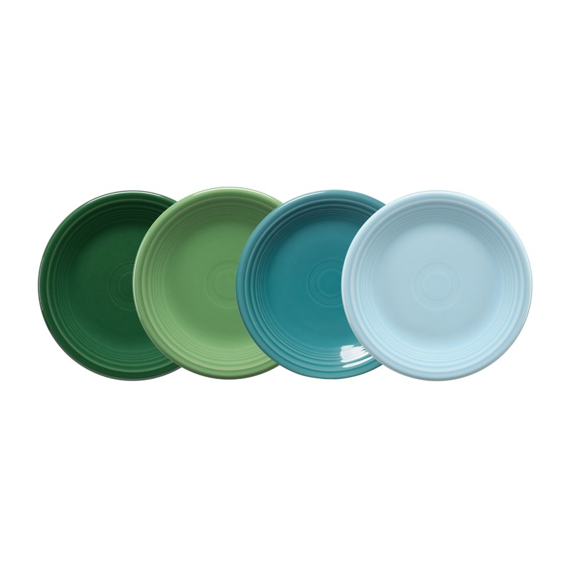 Aegean Classic Rim 7 1/4 Inch Salad Plate, Set of 4