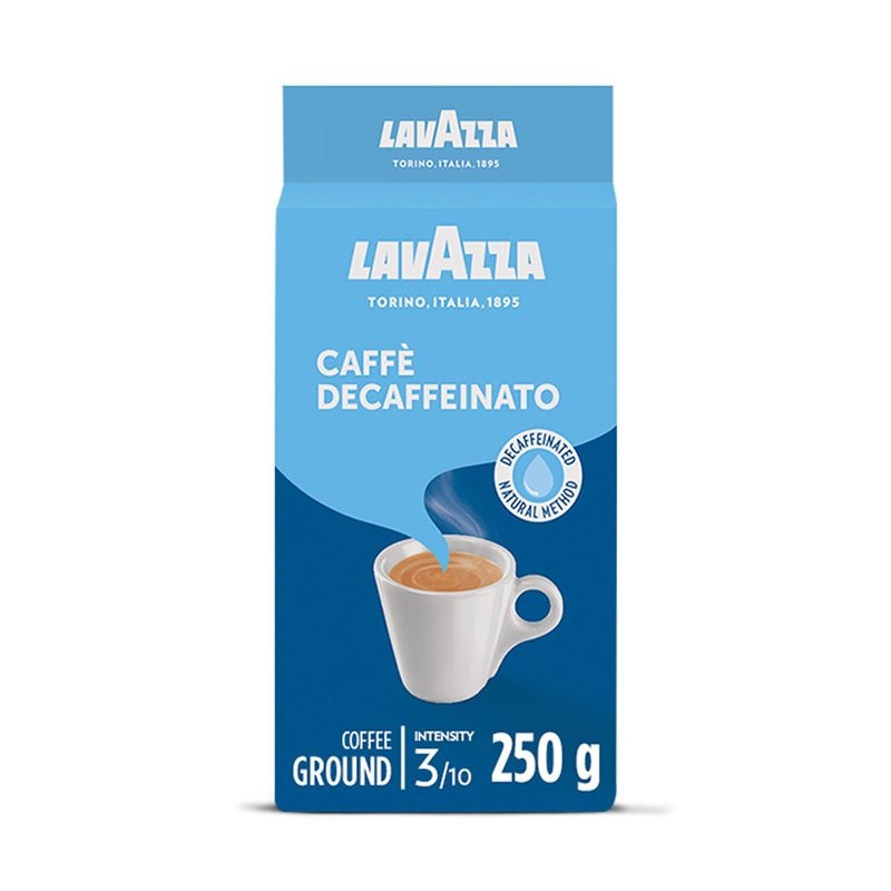 Lavazza Decaf Espresso Ground – 8 x 250g