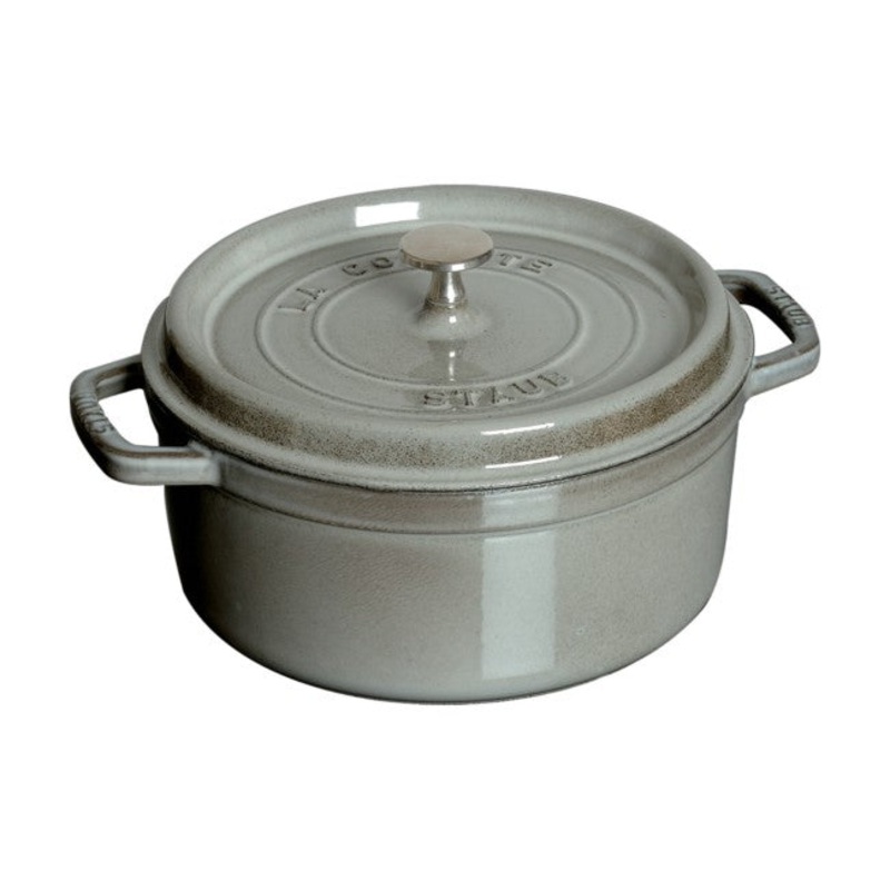 Staub Round Cocotte –  2 3/4 Qt. – Graphite Grey