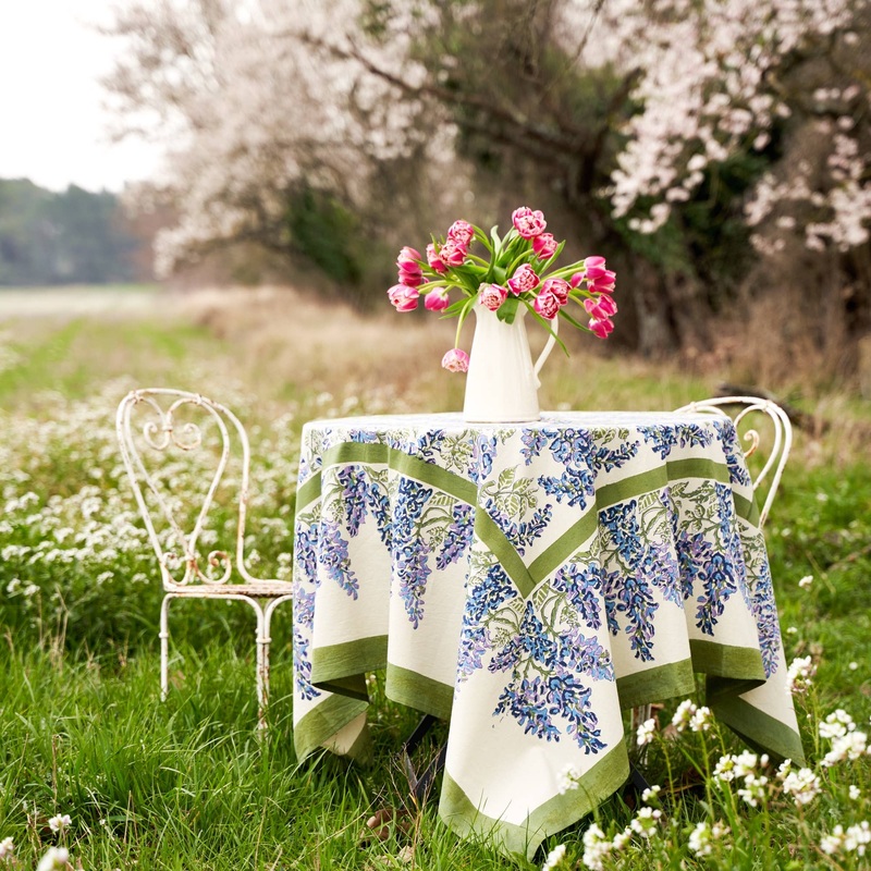 Wisteria Blue & Green | Tablecloths