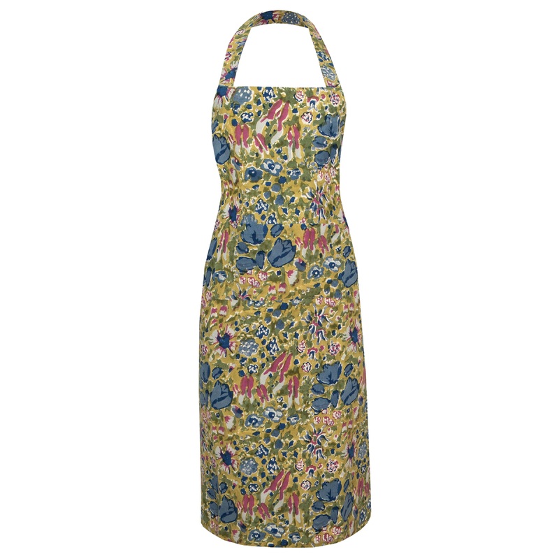 Couleur Nature Apron Jardin Blue & Vert