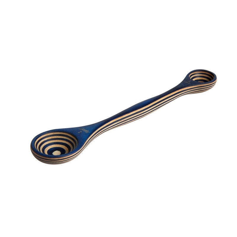 Island Bamboo Double Measuring Spoon – Blue