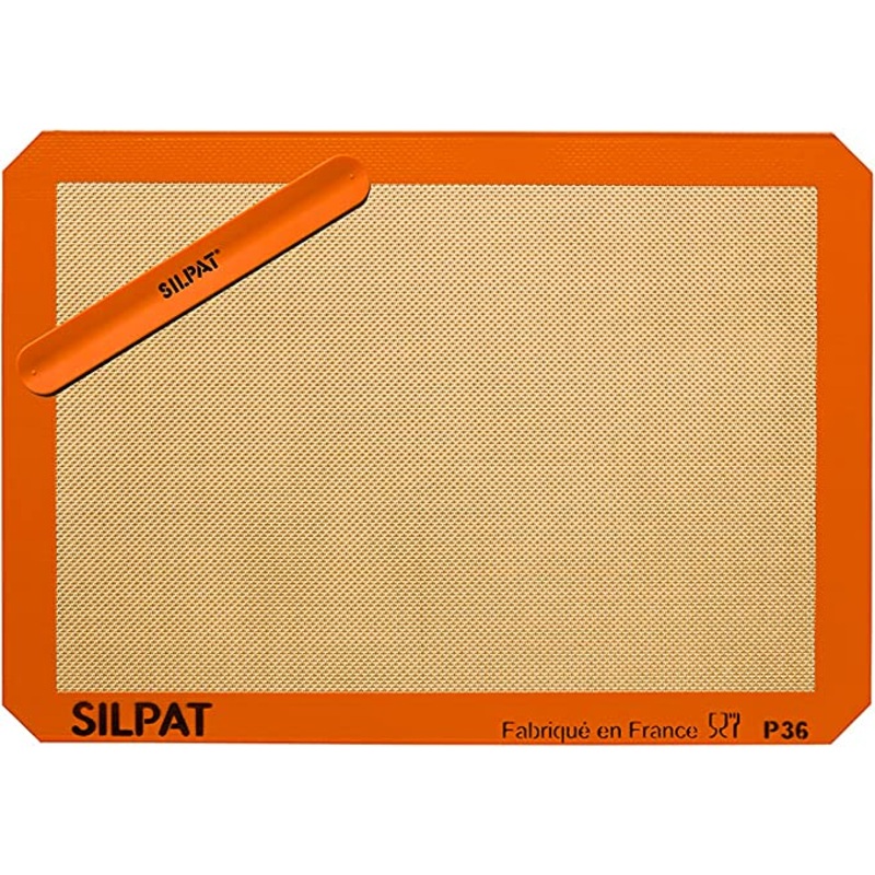 Silpat US Half Size Baking Mat & Silband – 11 5/8″ x 16 1/2″