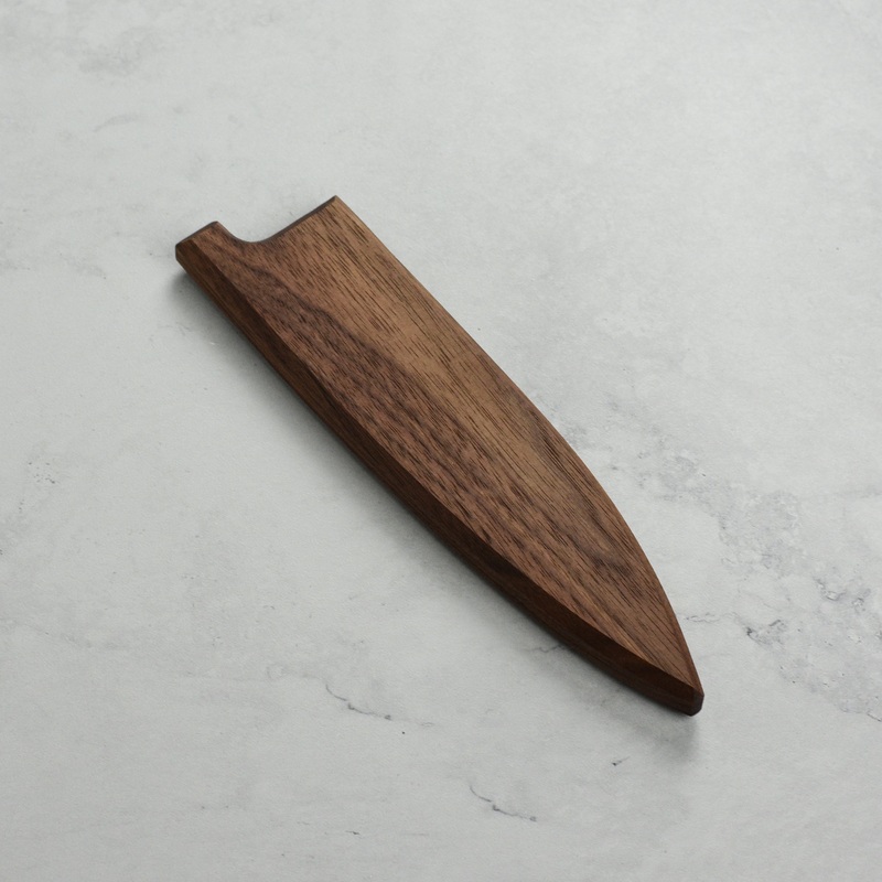 Walnut Magnetic Saya for 5.9″ Petty