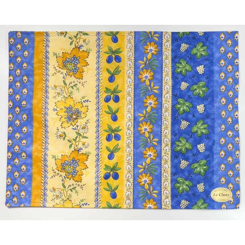 Le Cluny- Provence Monaco Blue Placemat