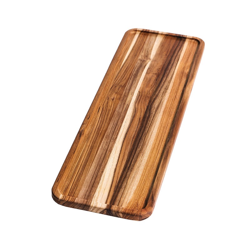 Teak Haus – ESSENTIAL RECTANGLE SERVING TRAY 20 x 6 x 0.5 in