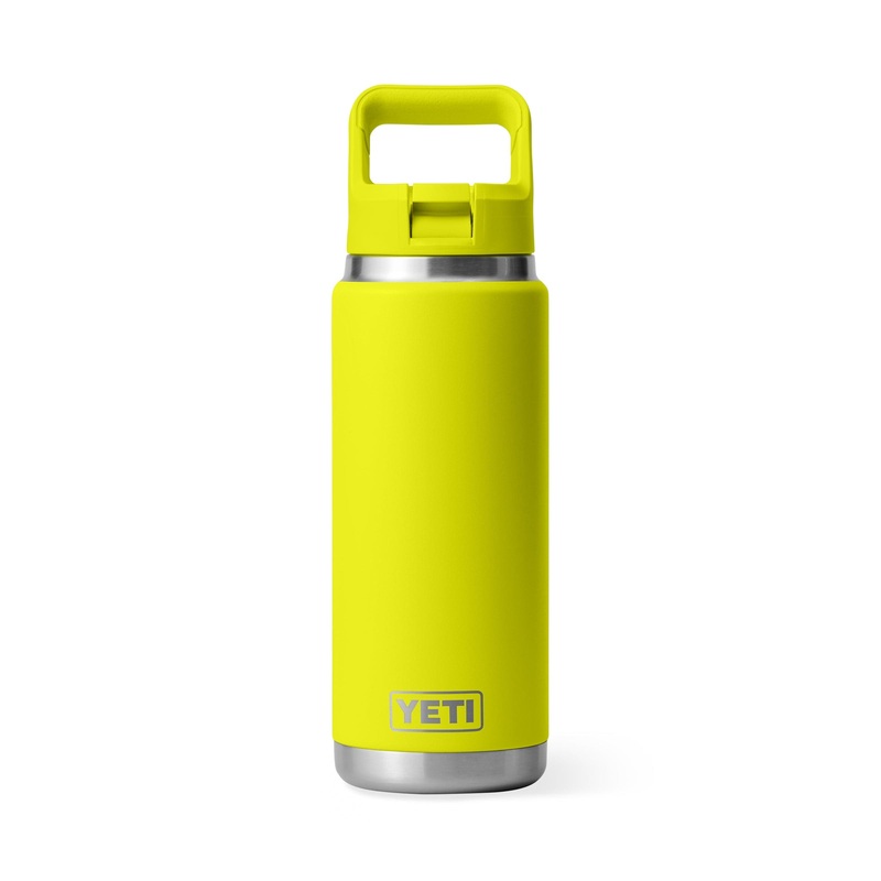 YETI Rambler 26 oz Bottle with Straw Cap – Firefly Yellow