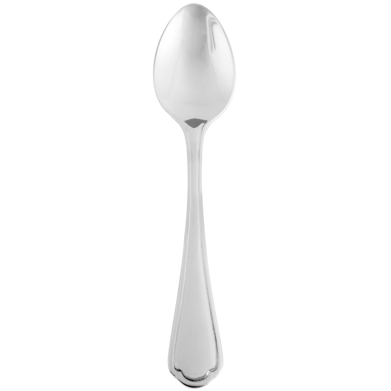 10 Strawberry Street LNCLN-DS Lincoln 18/0 Heavy Weight 7 1/4″ Stainless Steel Dinner Spoon – 12/Pack