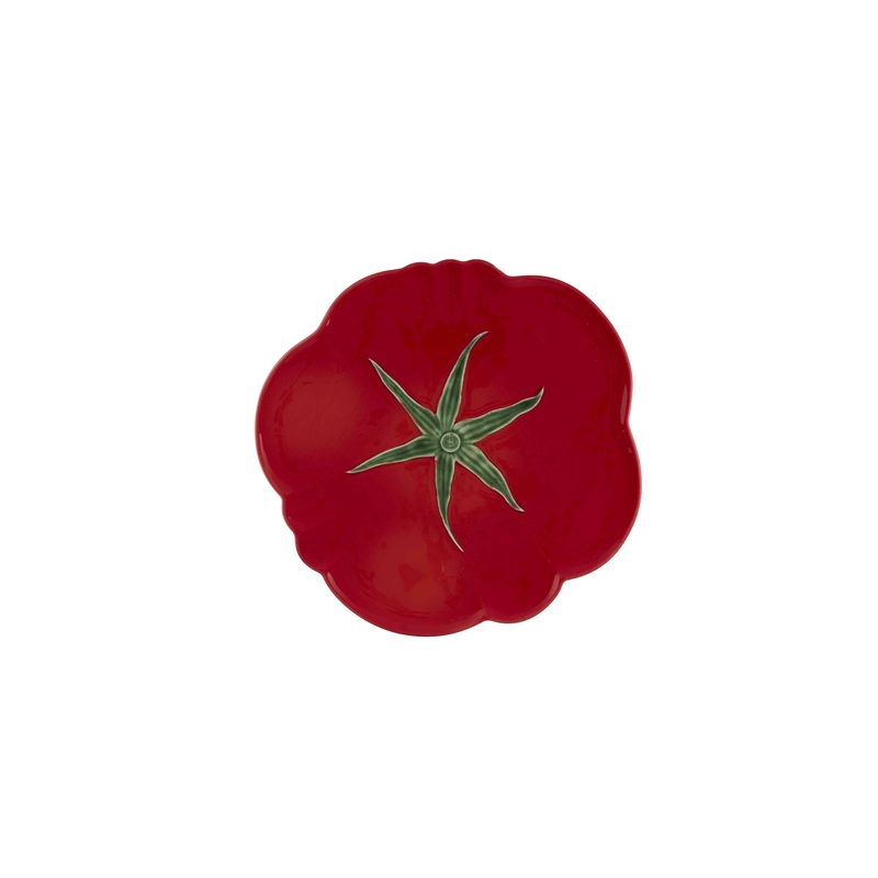 Bordallo Pinheiro Tomato Small Pizza Plate – 11″