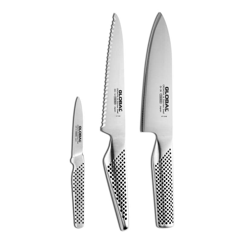 Global G-581415 – 3 Pc. Knife Set