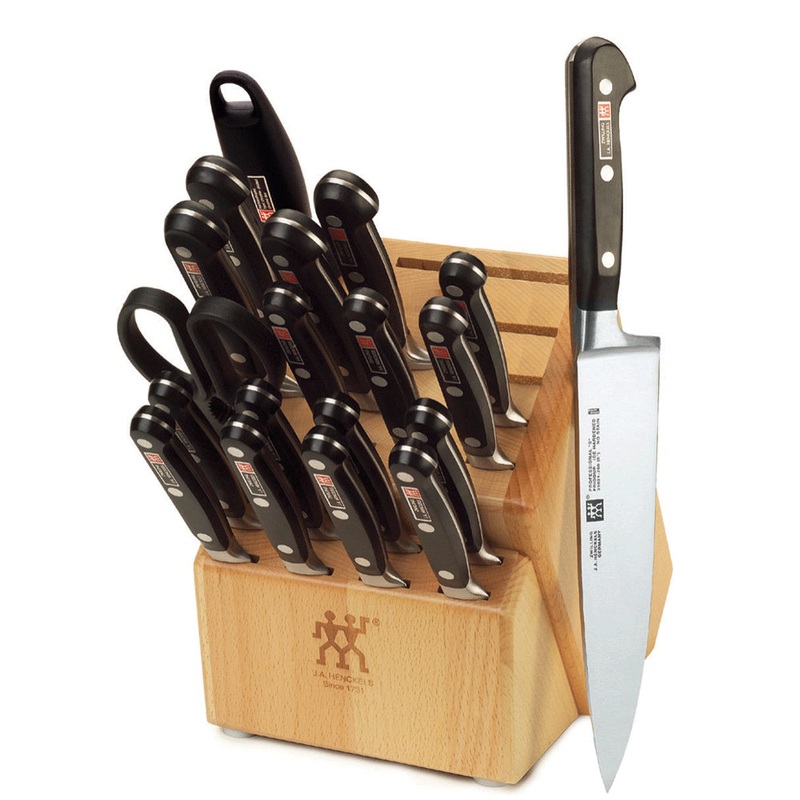 Henckels Professional “S” – 20 Pc Knife Block Set
