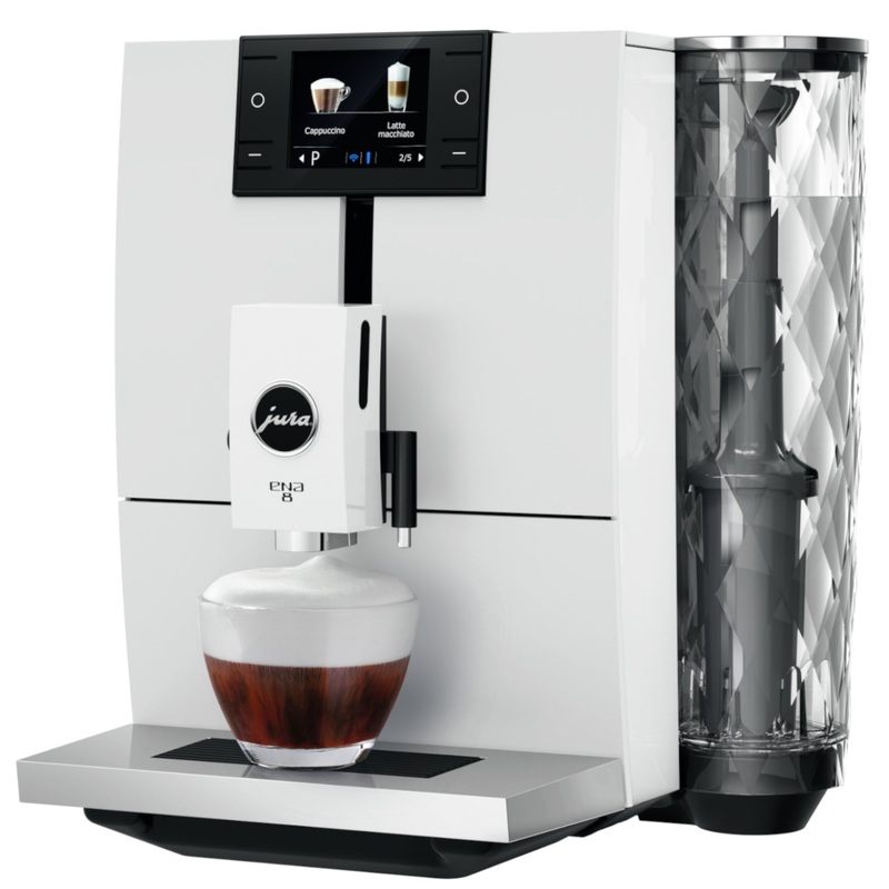 JURA ENA 8 Espresso Machine – Full Nordic White