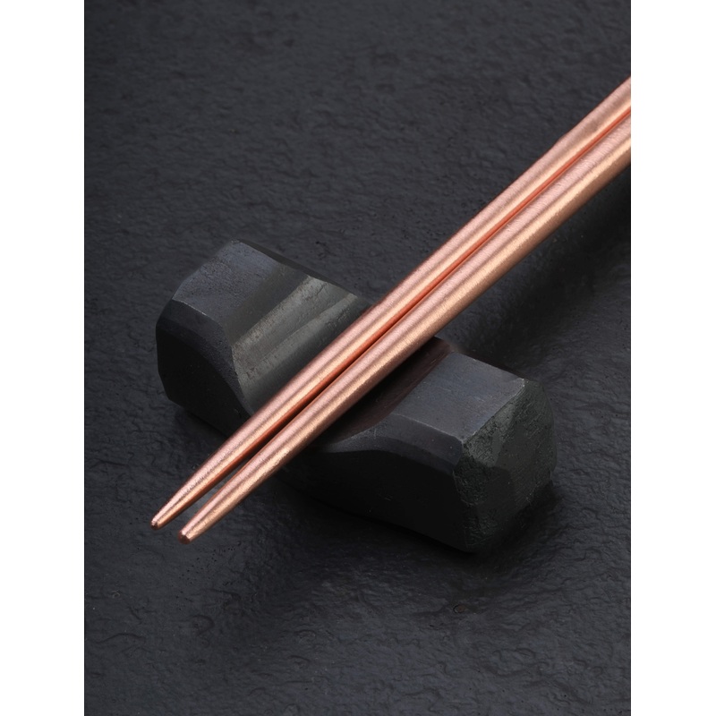 Black Steel Chopstick Rest