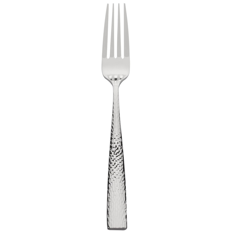 Bon Chef S3906 Scarlett 8 3/8″ 18/10 Stainless Steel Extra Heavy European Size Dinner Fork – 12/Pack