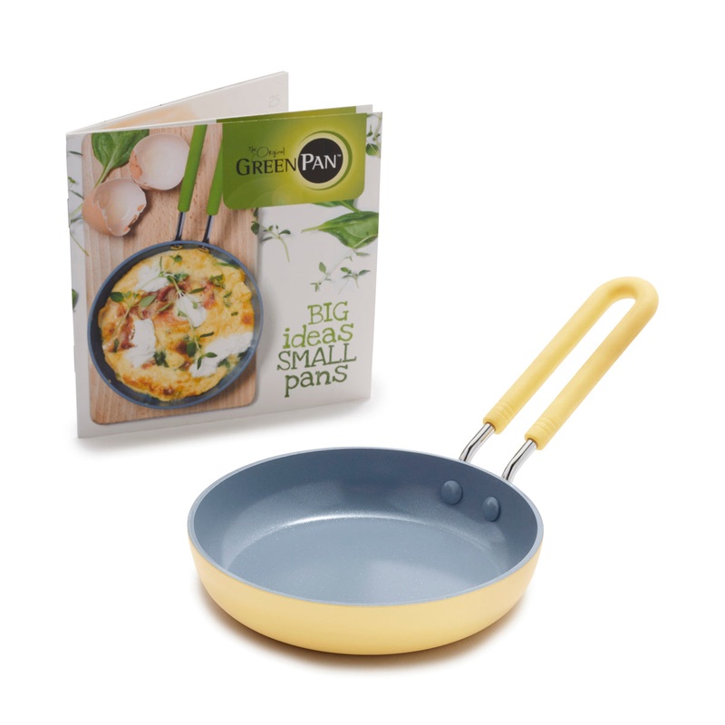 Mini Ceramic Nonstick 5″ Frypan | Yellow