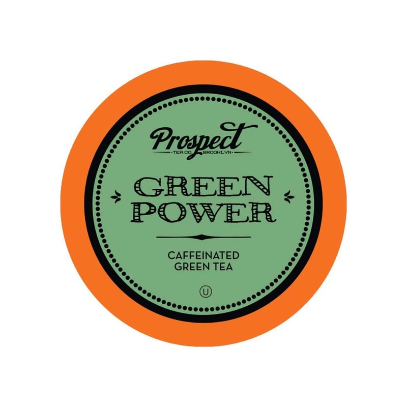 Prospect Tea Green Power Single-Serve Pods (Case of 120)