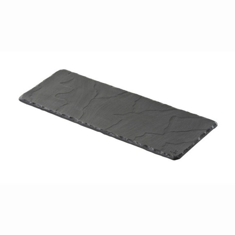 Revol Basalt Rectangular Tray – 11.75″ x 4.25″ x 0.25″ – Slate