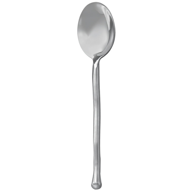 Walco RUS01 Rustic Tree 7 3/8″ 18/10 Stainless Steel Extra Heavy Weight Teaspoon – 12/Pack