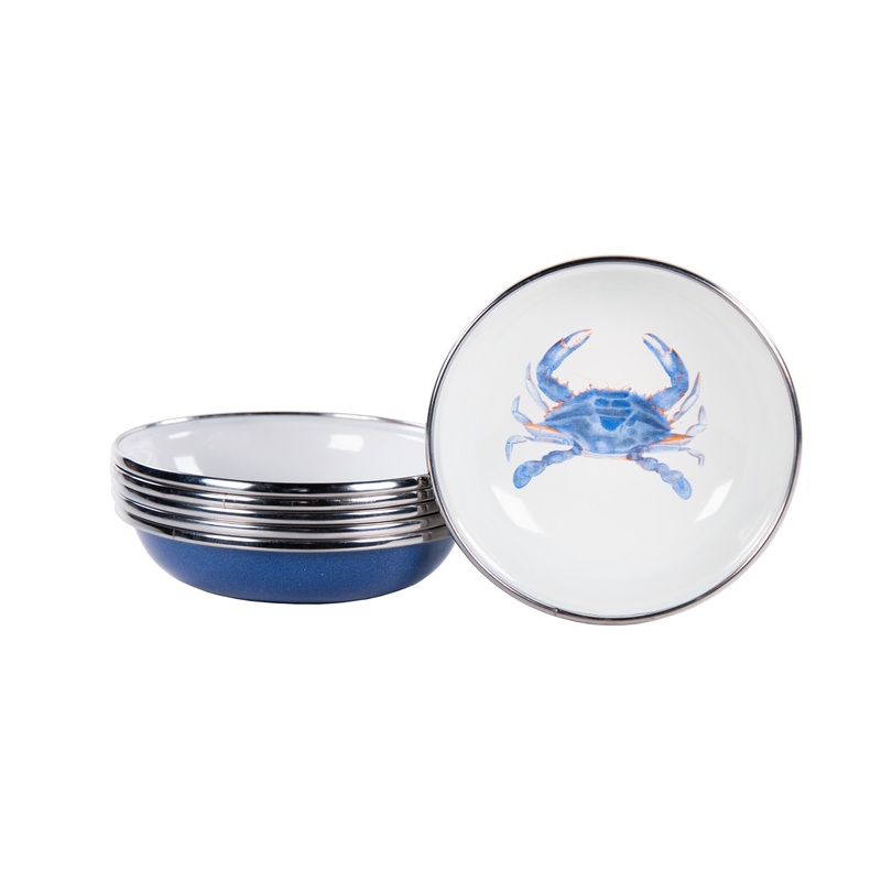 Blue Crab Tasting Dishes – Set of 6