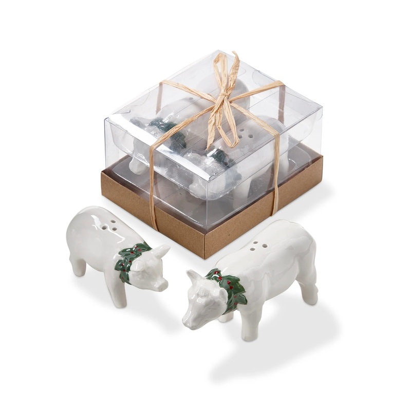 Cow & Pig Salt & Pepper Set Of 2