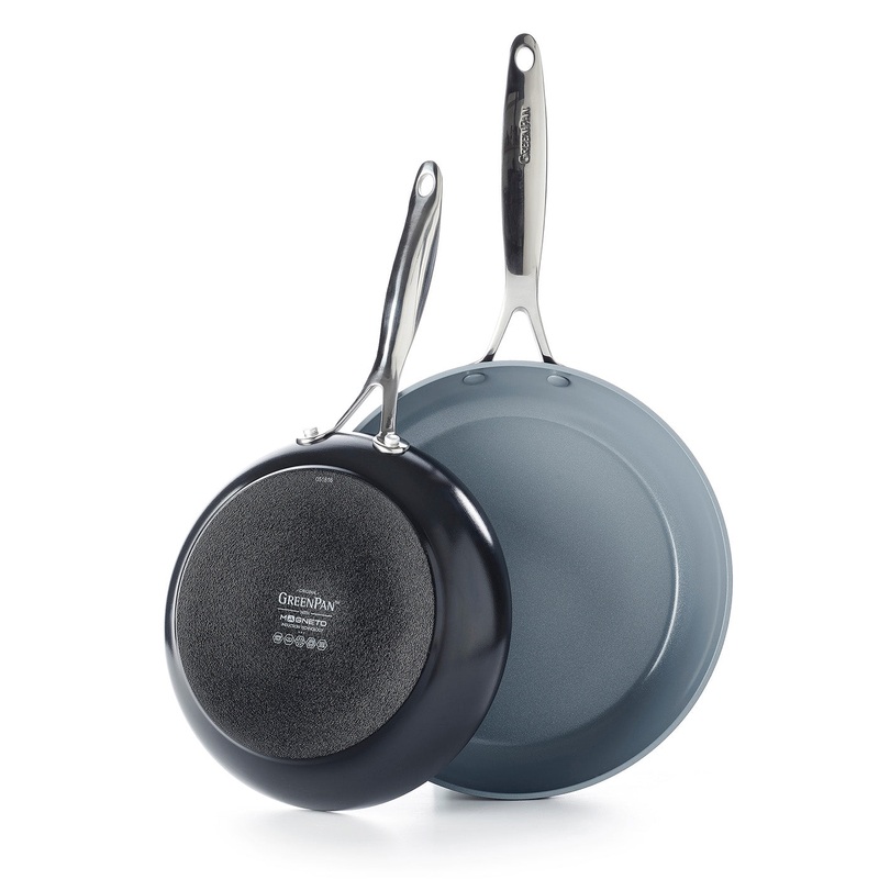 GreenPan Valencia Pro 10″ & 12″ Nonstick Open Frypan Set