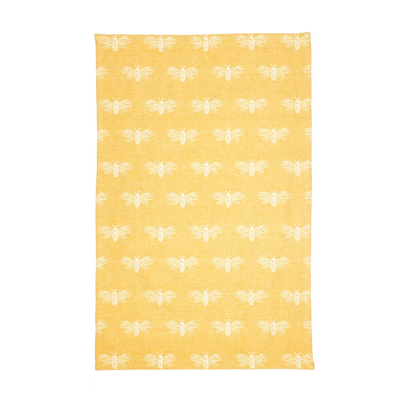 MU Kitchen Honey Bees Jacquard Woven Towel