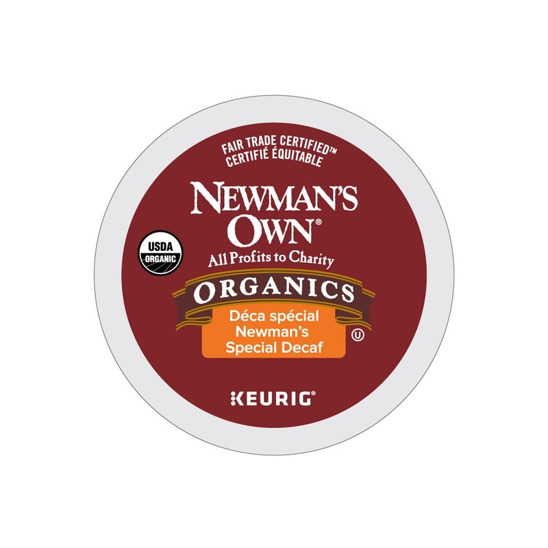 Newman’s Own Organics Newman’s Special Decaf K-Cup Pods (Box of 12)