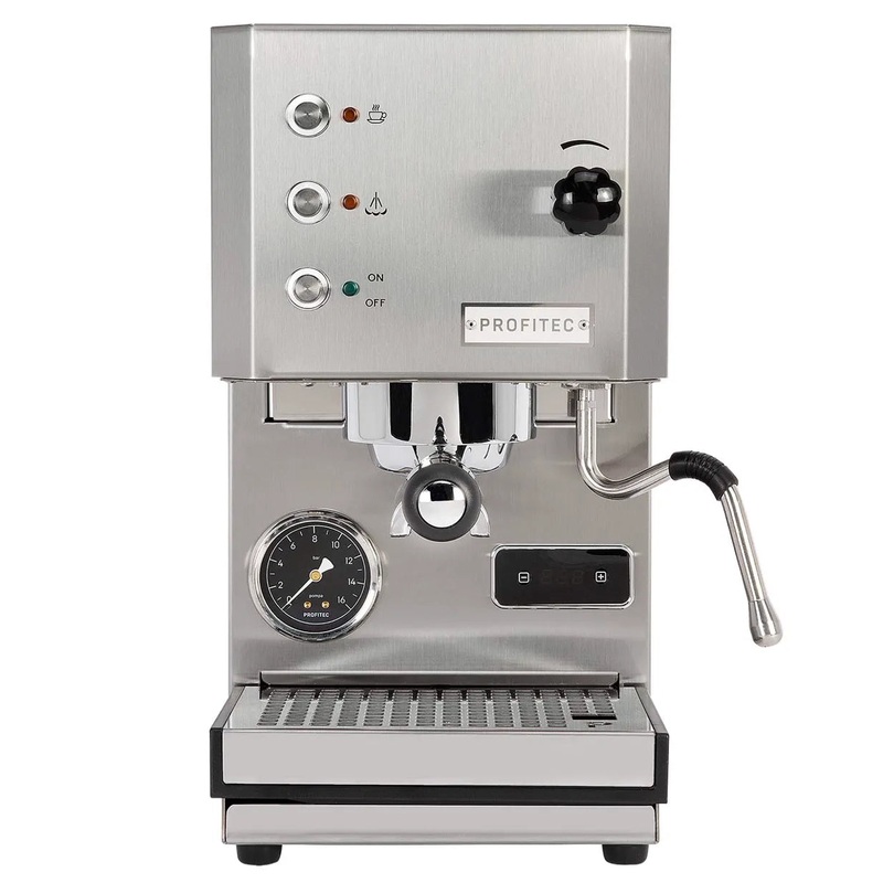 Profitec Go Single Boiler PID Espresso Machine (Brushed Stainless Steel) – Open Box, Unused