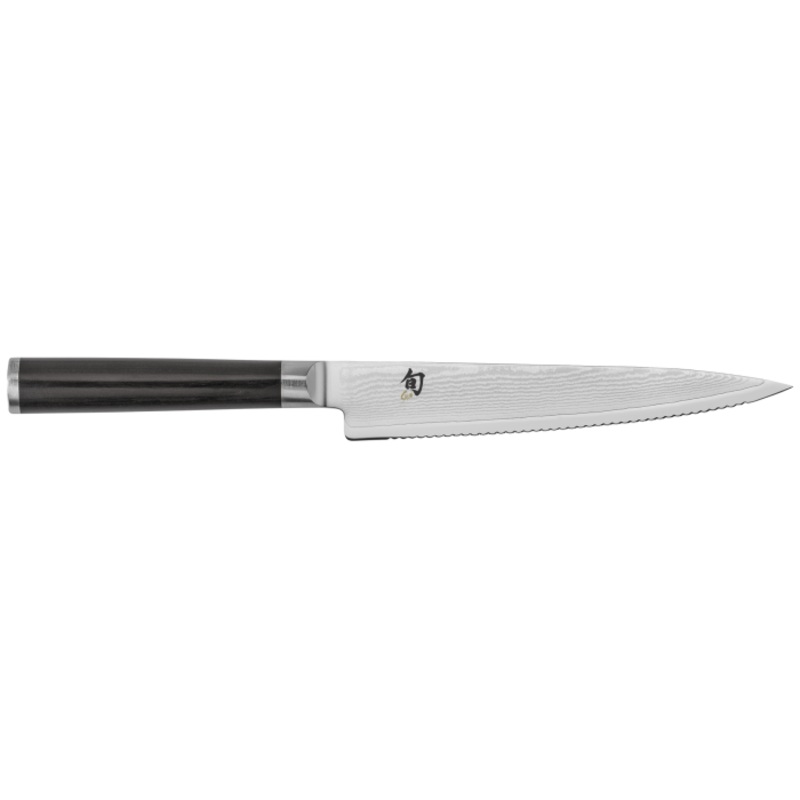 Shun Classic Serrated Utility Knife 6″
