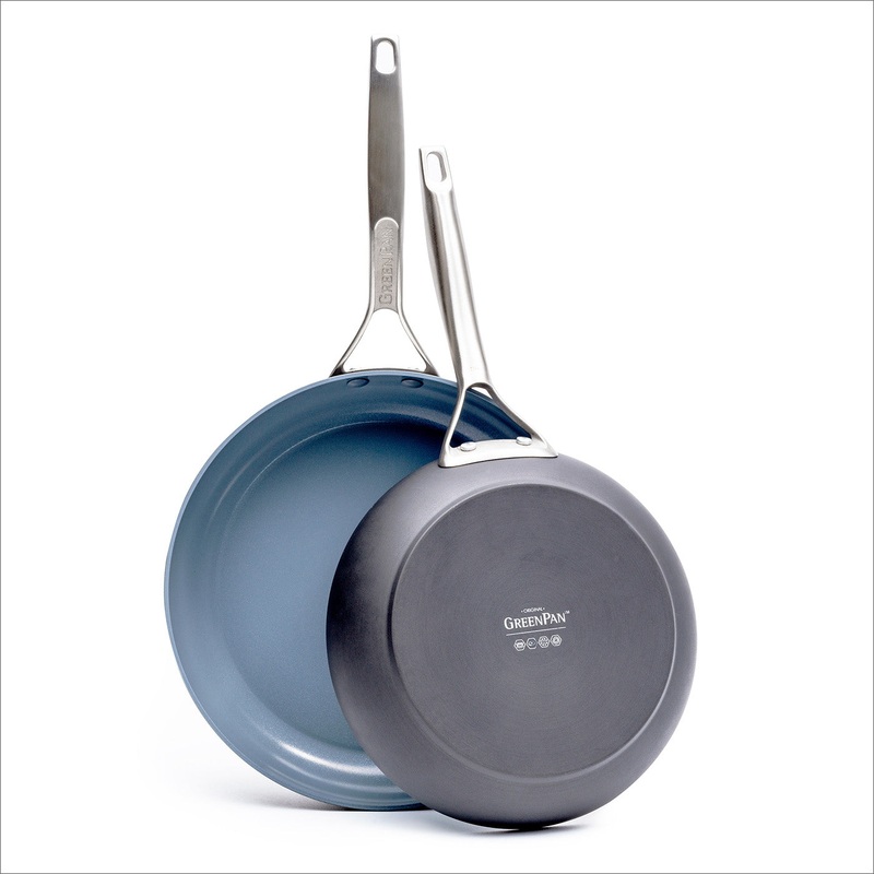 GreenPan Paris Pro 10″ & 12″ Nonstick Open Frypan Set