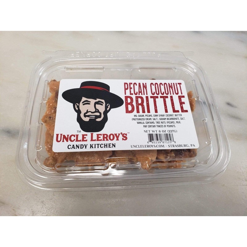 Uncle Leroy’s Pecan Coconut Brittle 8 oz