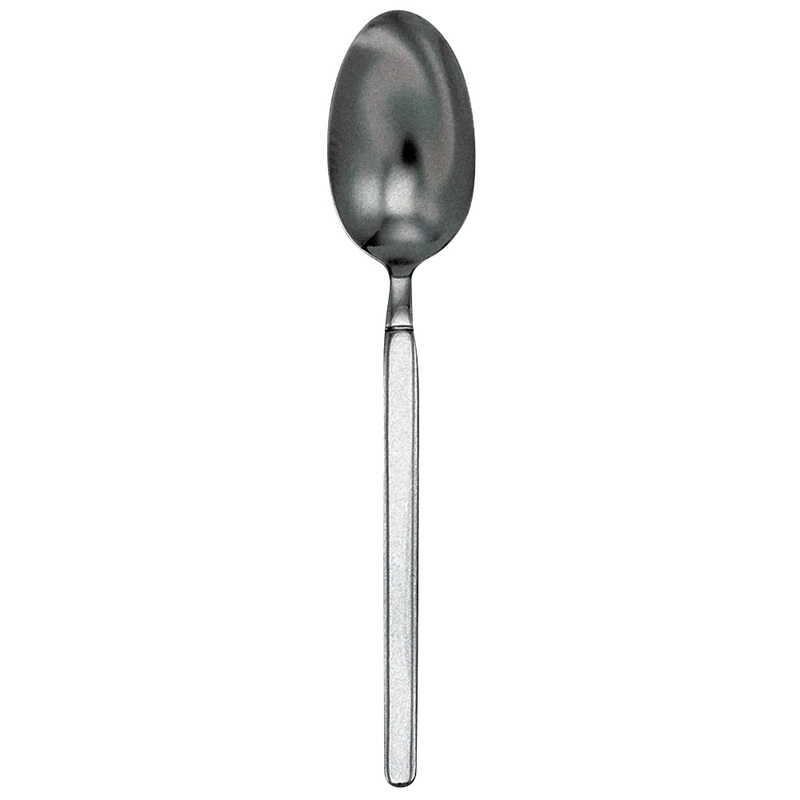 Walco 2507FS Vogue 6 15/16″ 18/10 Stainless Steel Extra Heavy Weight Dessert Spoon with Fieldstone Finish – 12/Pack