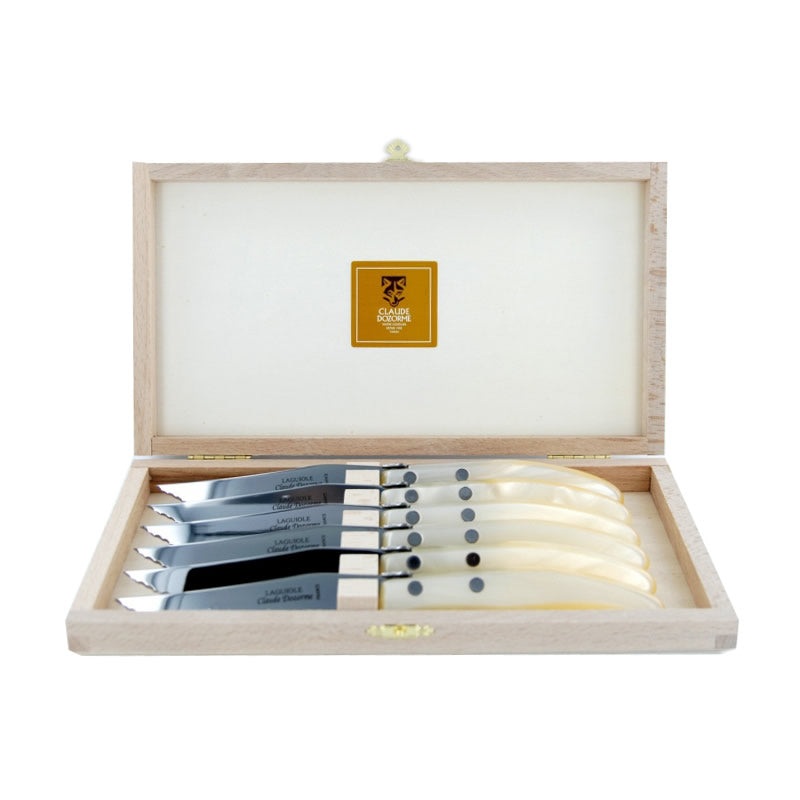 Claude Dozorme Berlingot Steak Knives – Natural