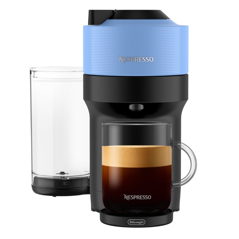 Nespresso Vertuo Pop+ Coffee and Espresso Machine by De’Longhi ENV92A (Pacific Blue)