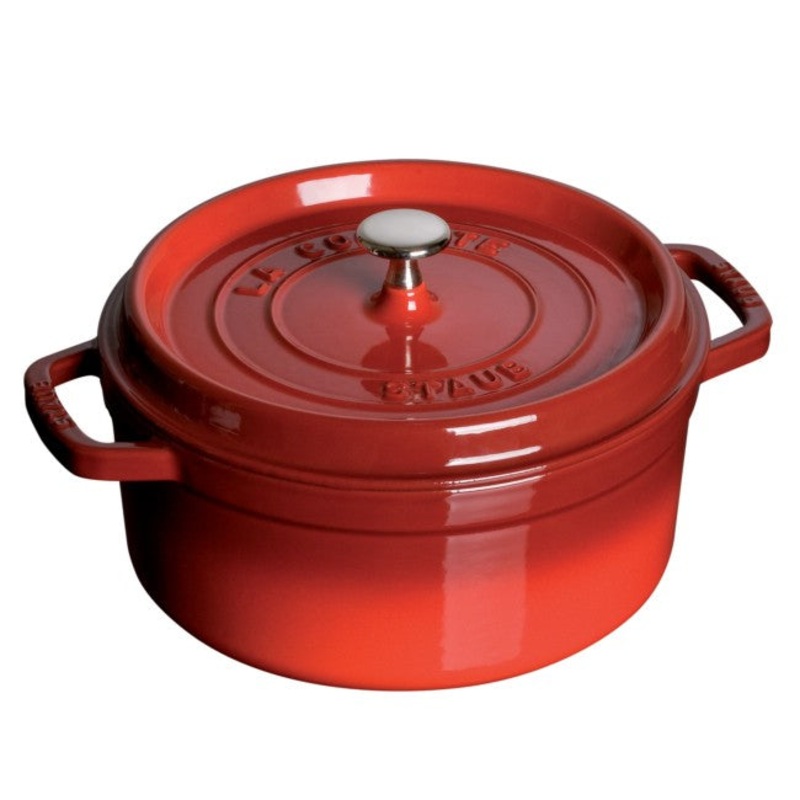 Staub Round Cocotte –  2 3/4 Qt. – Cherry