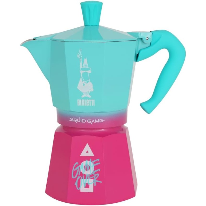 Bialetti – Moke Express Stovetop Espresso Maker 6 Cups – Squid Games