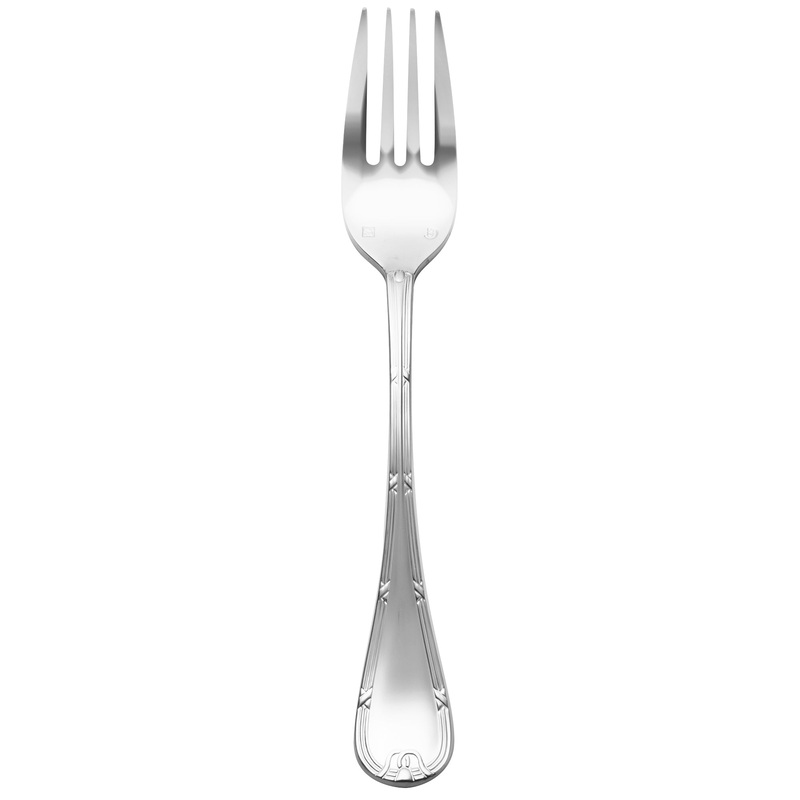 Chef & Sommelier T4829 Orzon 7 1/4″ 18/10 Extra Heavy Weight Stainless Steel Salad Fork by Arc Cardinal – 12/Pack